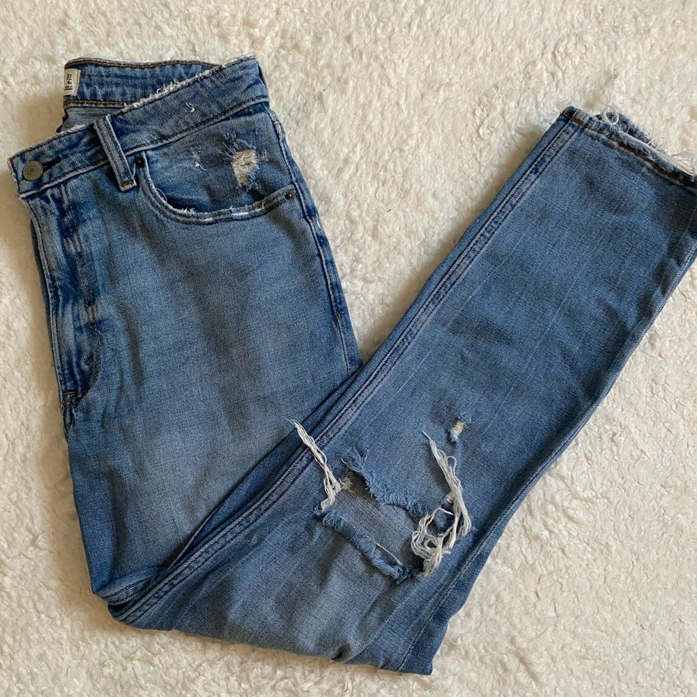 Abercrombie “The Skinny High Rise” Curve Love Jeans